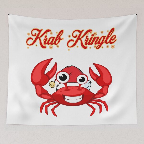 Item preview, Krab Kringle, the Christmas Holiday Crab designed and sold by MarsBase.