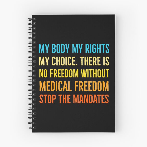 Item preview, STOP VAX MANDATES NO FREEDOM WITHOUT MEDICAL FREEDOM  designed and sold by HindSwan.