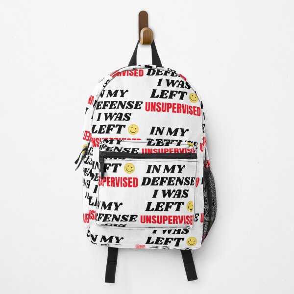 Item preview, IN MY DEFENSE I WAS LEFT UNSUPERVISED T-SHIRT/STICKER ESSENTIAL designed and sold by BestCoolStuff.
