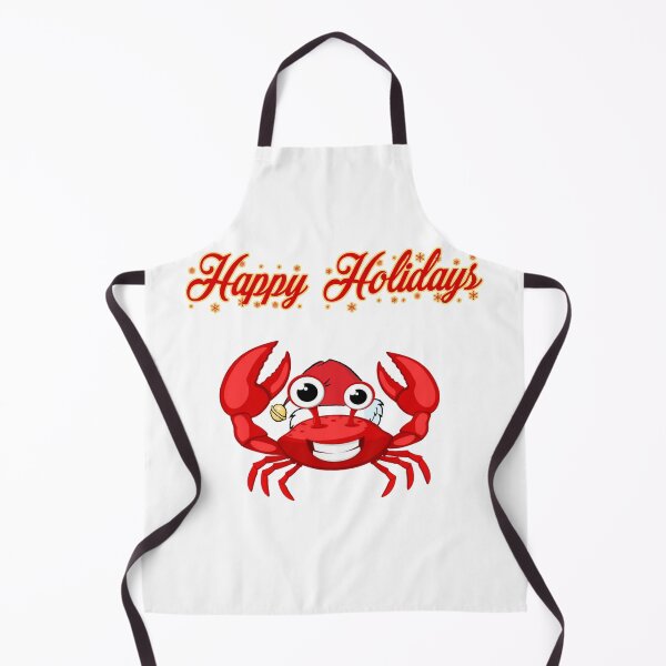 Item preview, Happy Holidays from Krab Kringle, the Christmas Holiday Crab designed and sold by MarsBase.