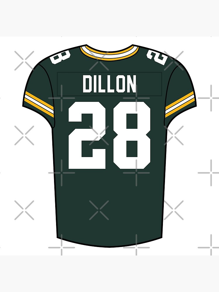 AJ Dillon Home Jersey Poster for Sale by designsheaven