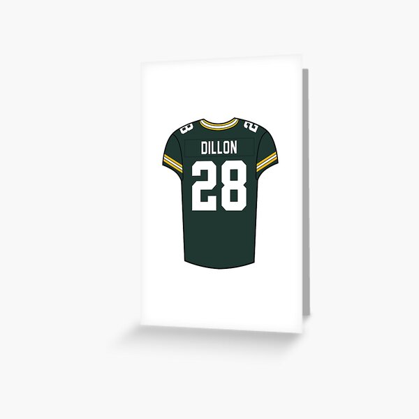 AJ Dillon Home Jersey Sticker for Sale by designsheaven