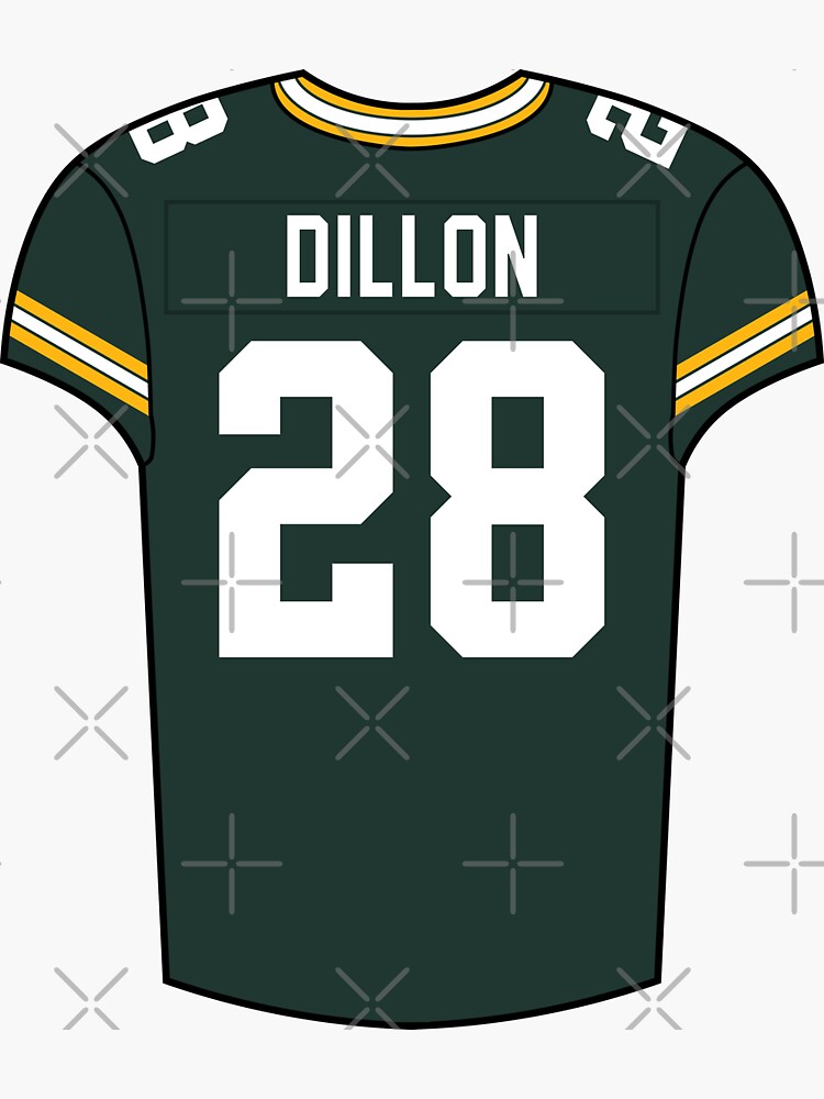 AJ Dillon Home Jersey Poster for Sale by designsheaven