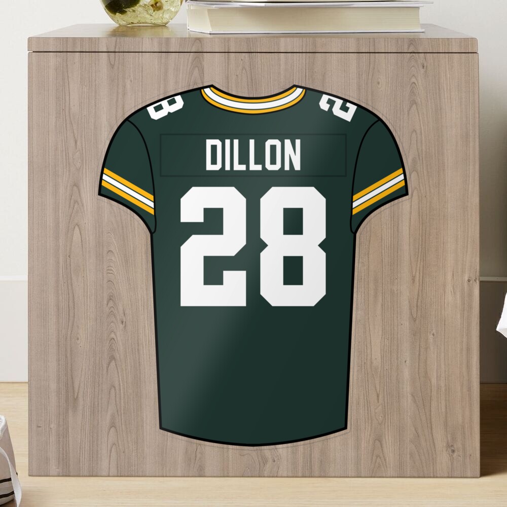 AJ Dillon Home Jersey' Sticker for Sale by designsheaven