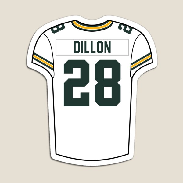 AJ Dillon Home Jersey Magnet for Sale by designsheaven