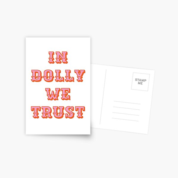Item preview, In Dolly We Trust-Dolly Parton designed and sold by DigitalDesignTN.