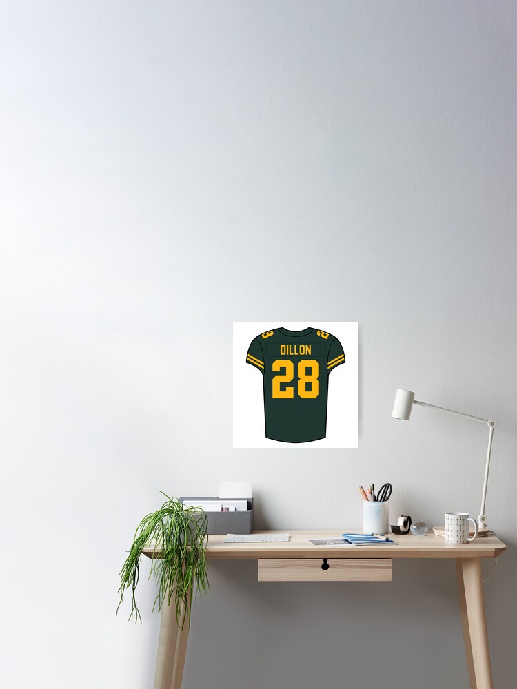 AJ Dillon Alternate Jersey' Poster for Sale by designsheaven