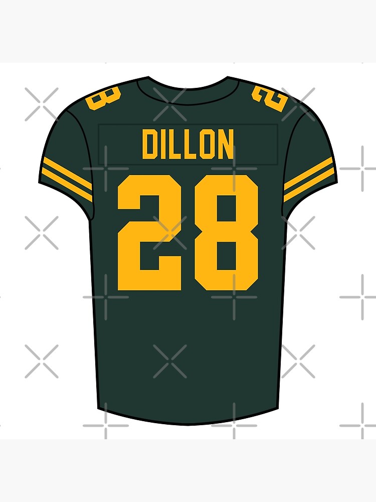 AJ Dillon Alternate Jersey | Poster