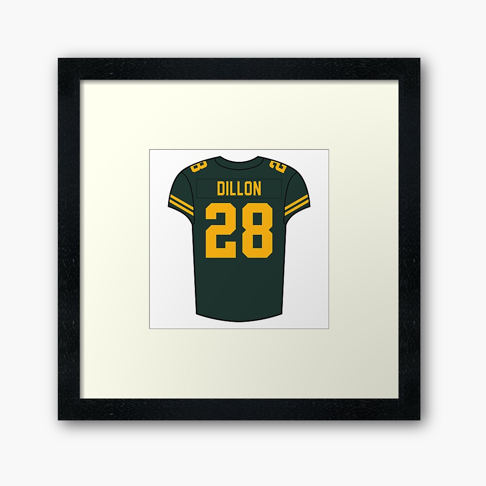 AJ Dillon Home Jersey Poster for Sale by designsheaven