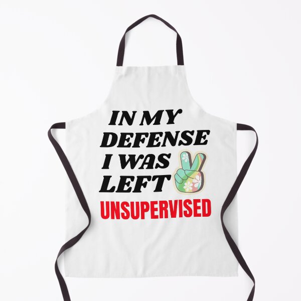 Item preview, IN MY DEFENSE I WAS LEFT UNSUPERVISED T-SHIRT/STICKER designed and sold by BestCoolStuff.