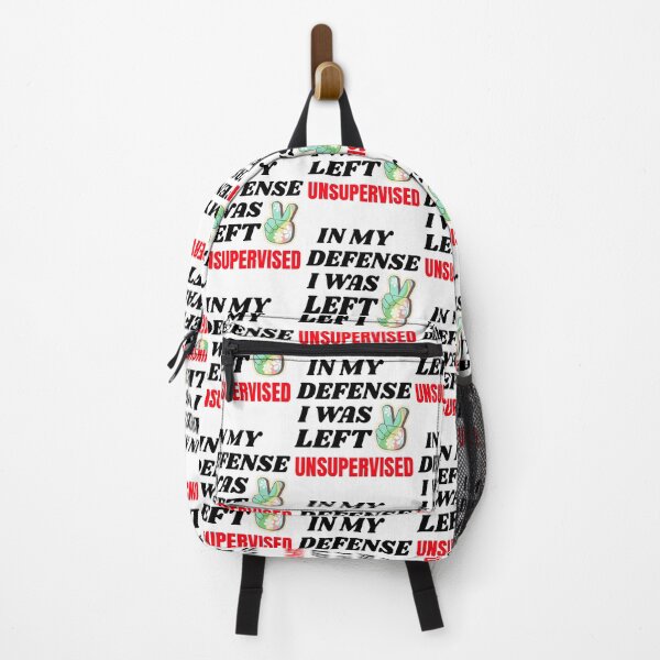 Item preview, IN MY DEFENSE I WAS LEFT UNSUPERVISED T-SHIRT/STICKER designed and sold by BestCoolStuff.