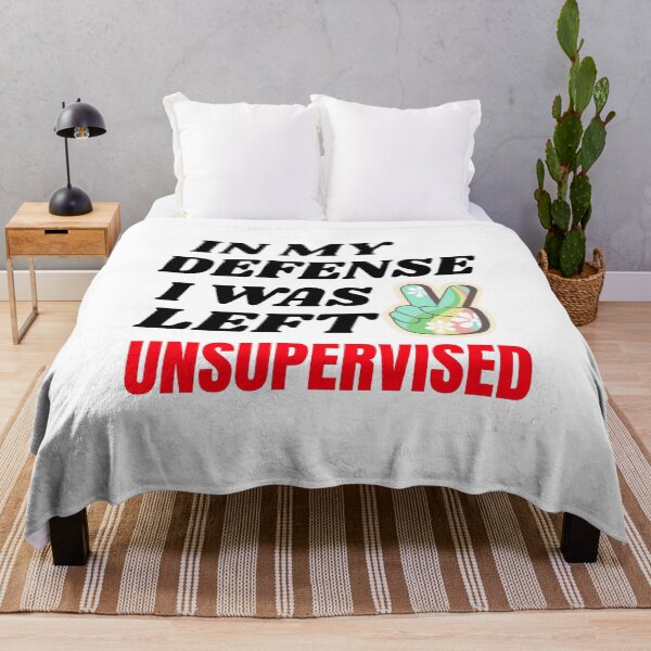 Item preview, IN MY DEFENSE I WAS LEFT UNSUPERVISED T-SHIRT/STICKER designed and sold by BestCoolStuff.