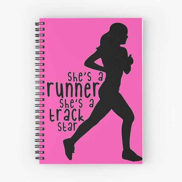 Item preview, She’s a runner, She’s a track star silhouette   designed and sold by jessicaleah15.