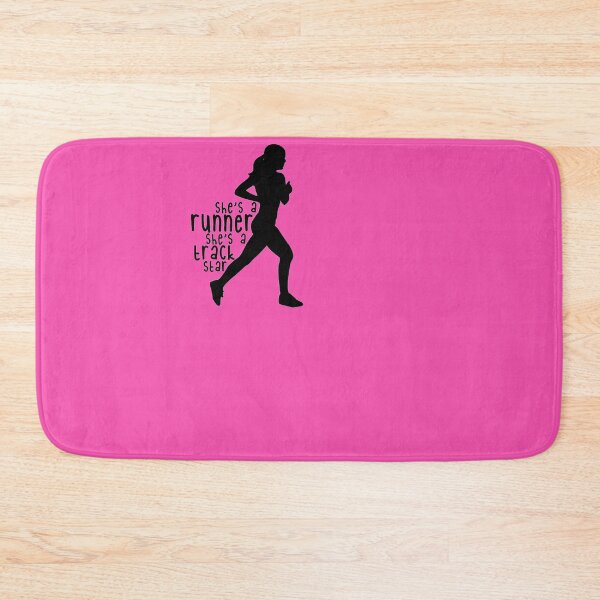 Item preview, She’s a runner, She’s a track star silhouette   designed and sold by jessicaleah15.