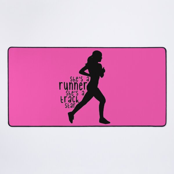 Item preview, She’s a runner, She’s a track star silhouette designed and sold by jessicaleah15.