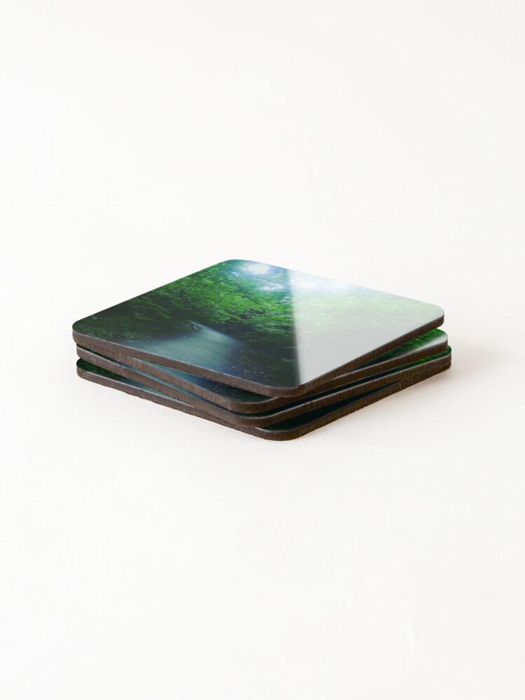 Thumbnail 4 of 5, Coasters (Set of 4), Contemplative Path designed and sold by DevynStone.