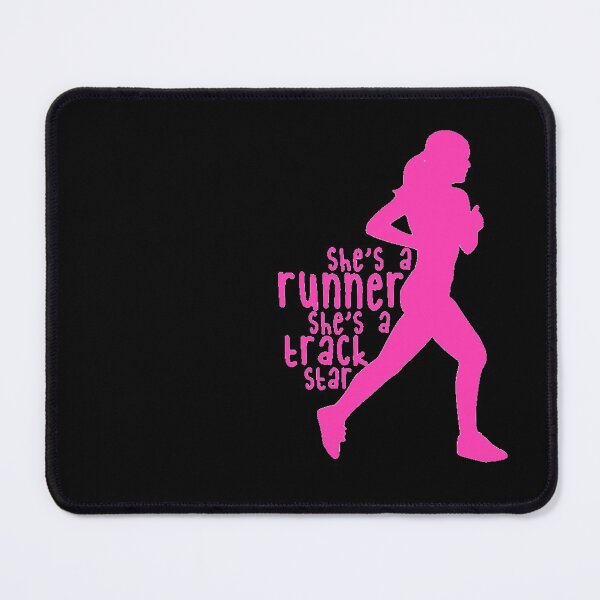 Item preview, She’s a runner, She’s a track star silhouette designed and sold by jessicaleah15.