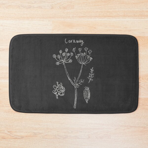 Item preview, Caraway Botanical Illustration (Light Version) designed and sold by sapiensfelis.