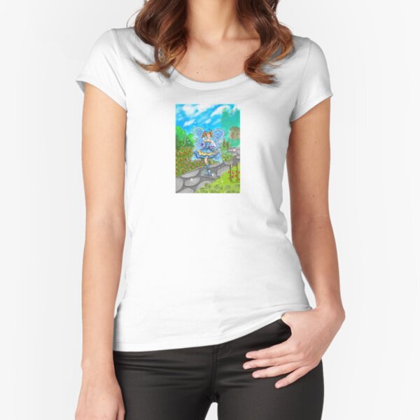 Fitted Scoop T-Shirt