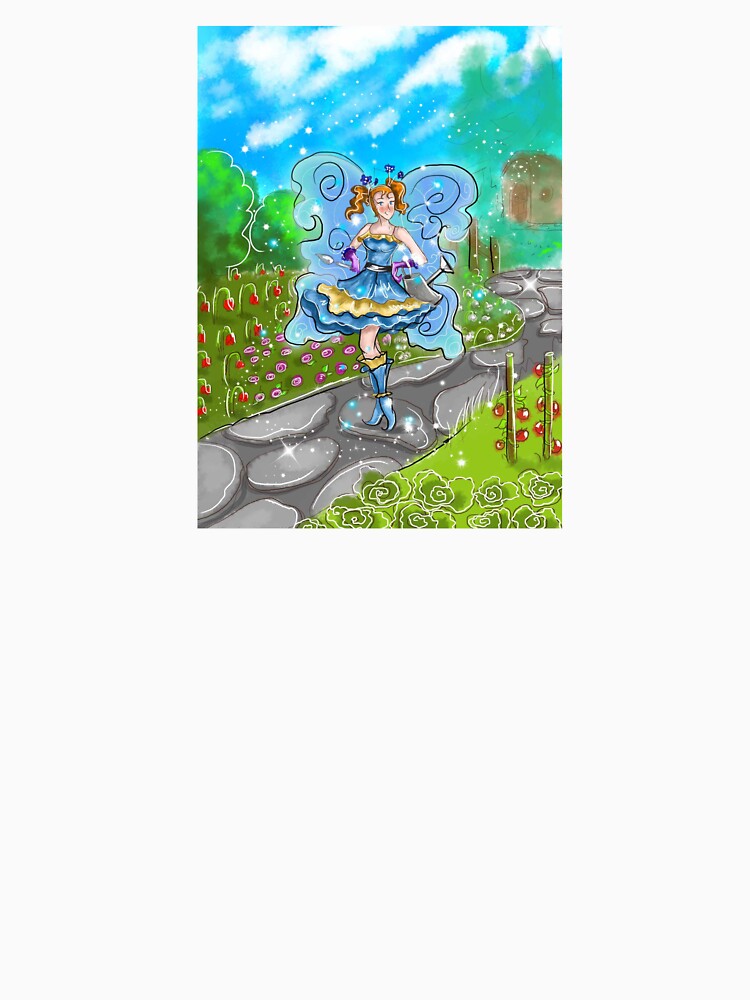 Thumbnail 3 of 3, Fitted Scoop T-Shirt, Stella The Starter Kit Fairy™ designed and sold by TeelieTurner.