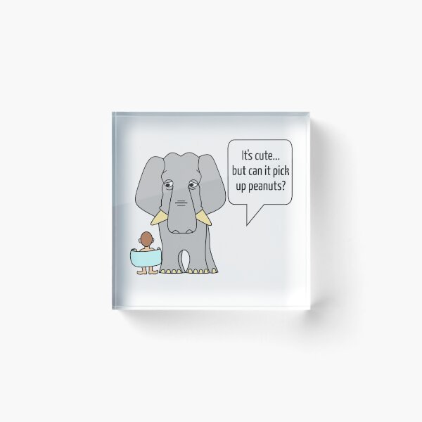 Item preview, Judgy Elephant designed and sold by keeks2174.