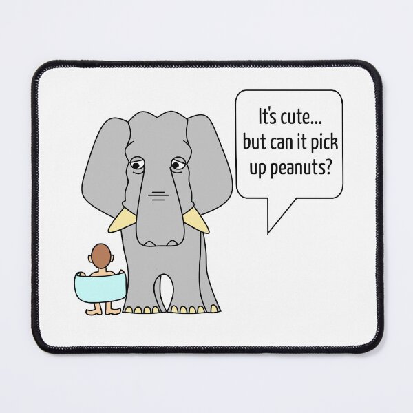 Item preview, Judgy Elephant designed and sold by keeks2174.