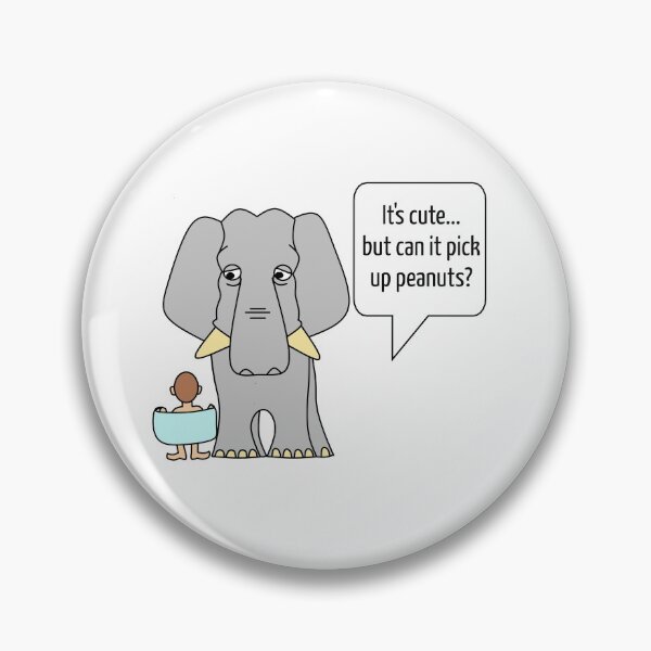 Item preview, Judgy Elephant designed and sold by keeks2174.