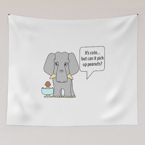 Item preview, Judgy Elephant designed and sold by keeks2174.