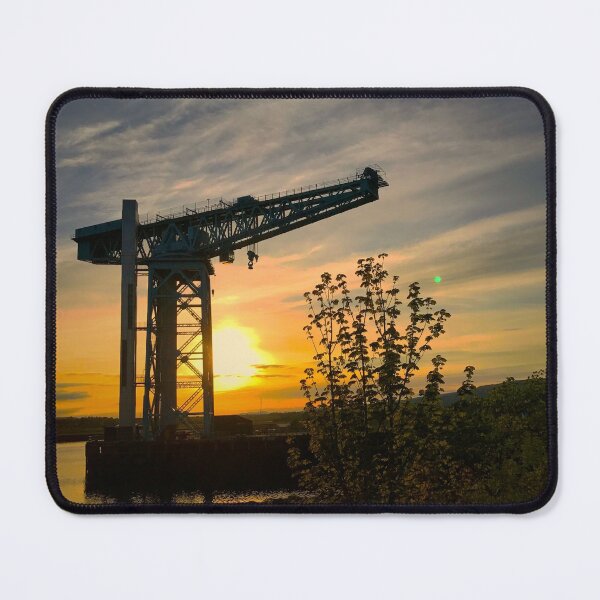 Item preview, Titan Crane Clydebank Sunset designed and sold by GillianSweeney.