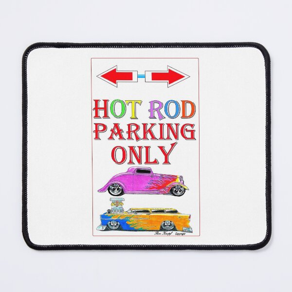 Item preview, Hot Rods // Estacionamiento exclusivo para Hot Rods designed and sold by Imagin8er.