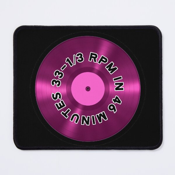 Item preview, We Love 33 RPM Purple Vinyl Records designed and sold by AlohaHound.