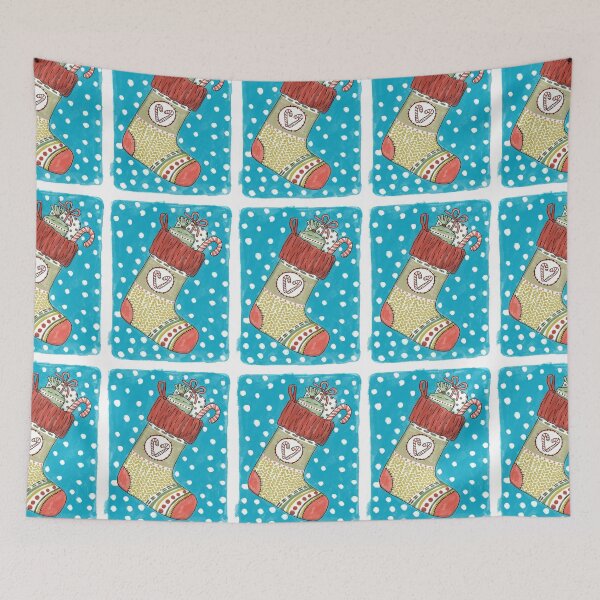 Item preview, Christmas stocking, Christmas collection  designed and sold by Lillieoandco.