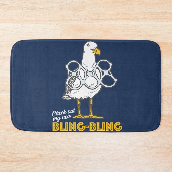 Item preview, Bling Bling Seagull designed and sold by Alema Art.