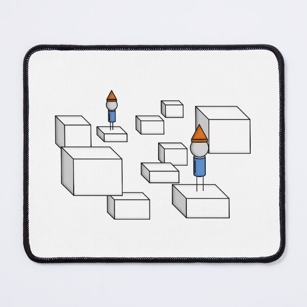 Item preview, Mignomes Standing Among Rectangular Prisms designed and sold by NoirPineapple.