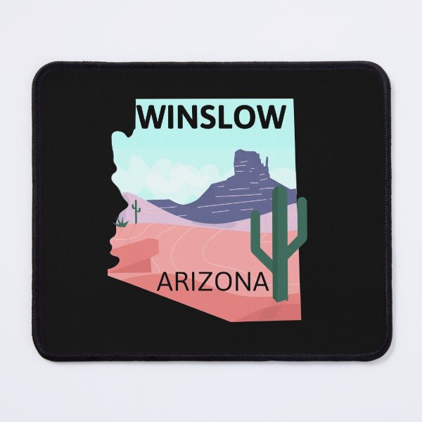 Item preview, WINSLOW ARIZONA T-SHIRT/STICKER DESIGN GIFT IDEA designed and sold by BestCoolStuff.