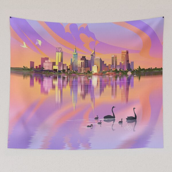 Item preview, Perth City designed and sold by Anqi-Art.