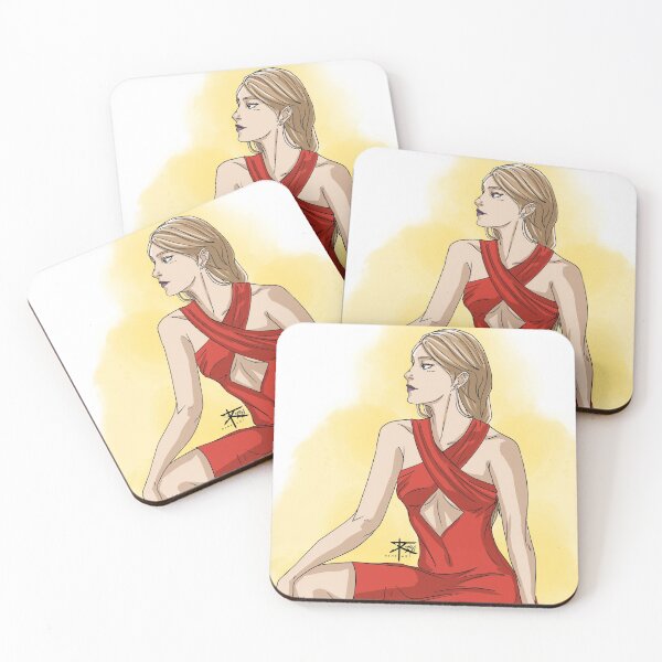 Item preview, Life is Strange: Rachel Amber in Red Dress designed and sold by RineDrawsStuff.
