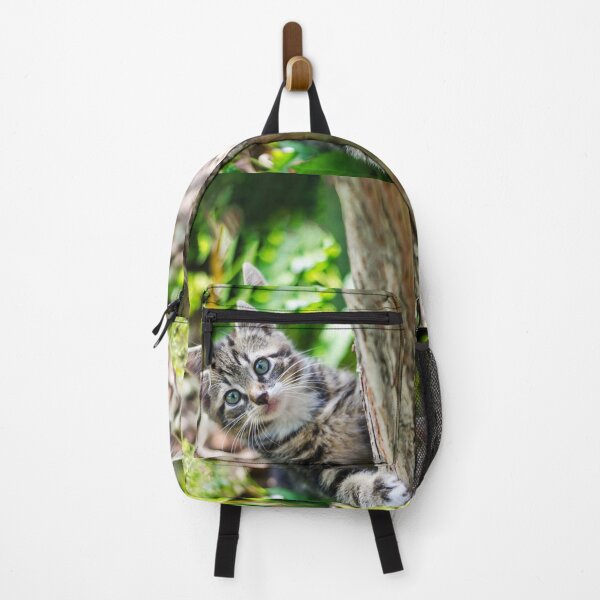Item preview, Super cute kitty cat in the garden says hey to you! designed and sold by urban-color.