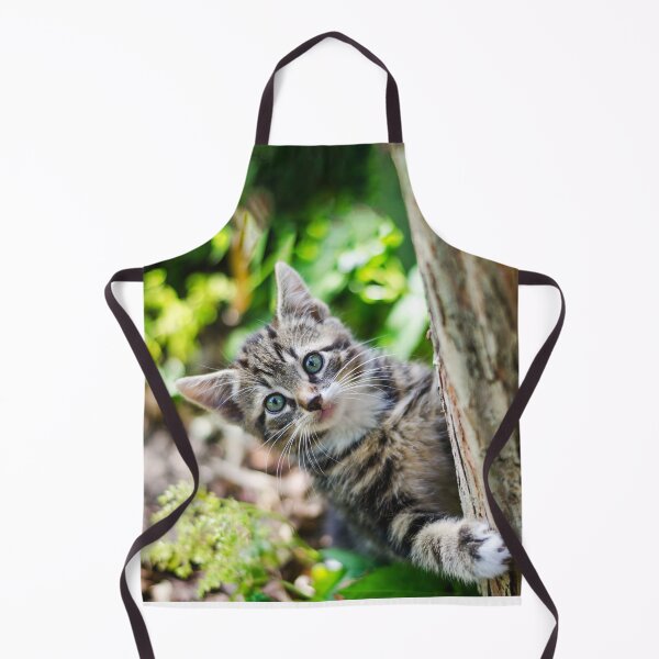 Item preview, Super cute kitty cat in the garden says hey to you! designed and sold by urban-color.