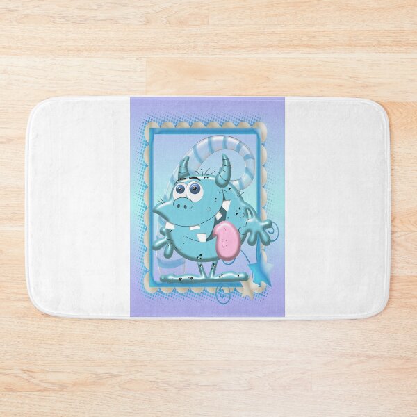 Item preview, Cute Blue Monster designed and sold by LoneAngel.