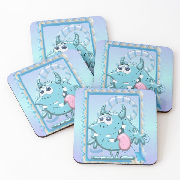 Item preview, Cute Blue Monster designed and sold by LoneAngel.