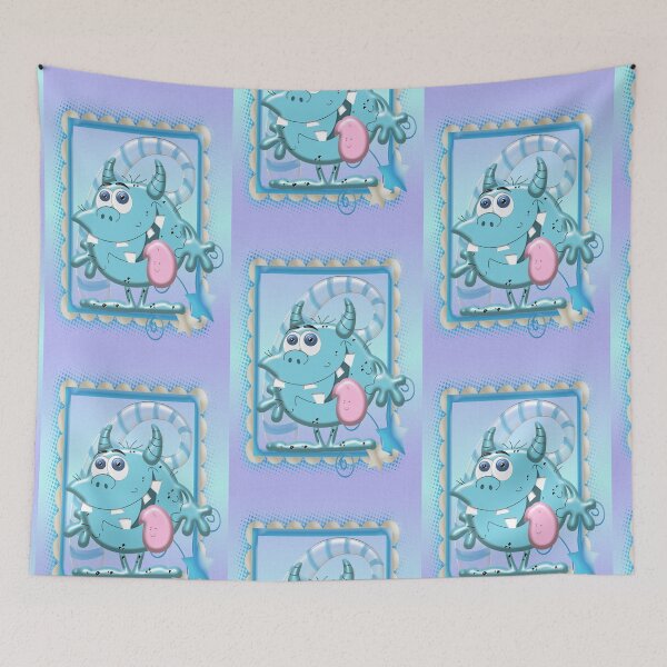 Item preview, Cute Blue Monster designed and sold by LoneAngel.