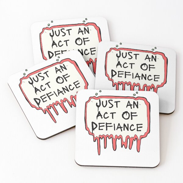 Item preview, Just an Act Of Defiance, Act Of Defiance designed and sold by Naked-Alien.