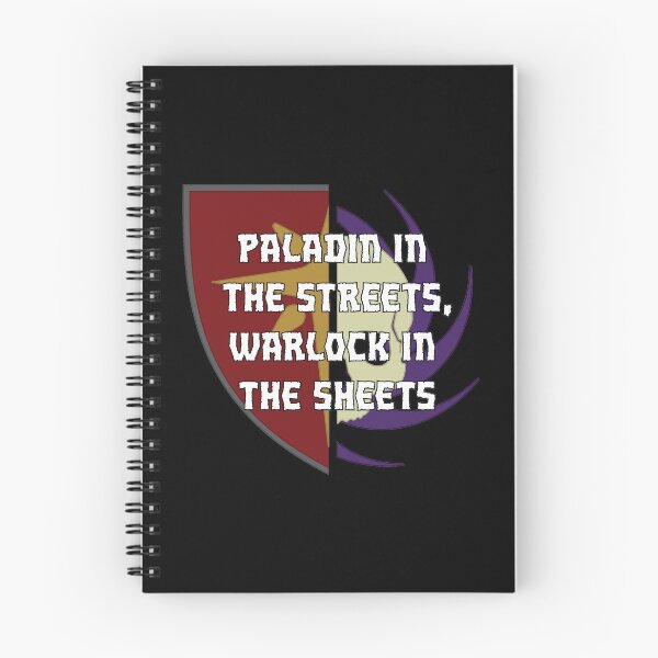 Item preview, Paladin in the streets, Warlock in the Sheets designed and sold by DapperZombee.