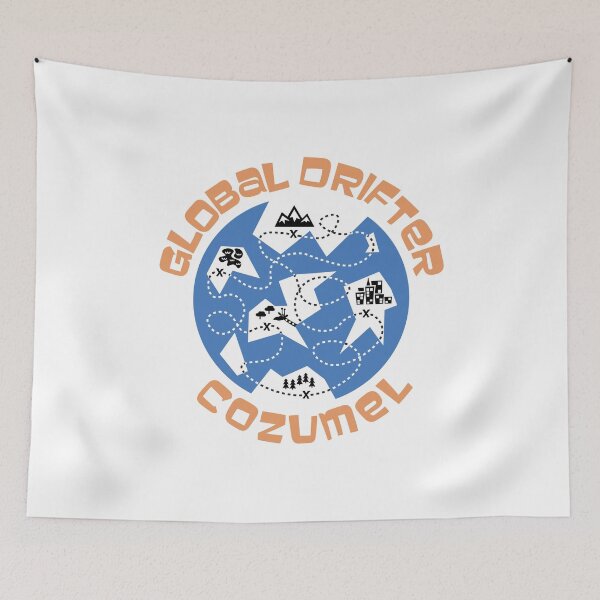 Item preview, Cozumel Global Drifter designed and sold by designkitsch.