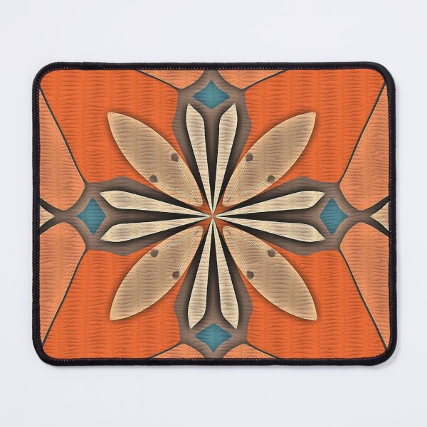 Artikelvorschau, Orangefarbenes Design für Kissen. entworfen und verkauft von Malcolm Walker.