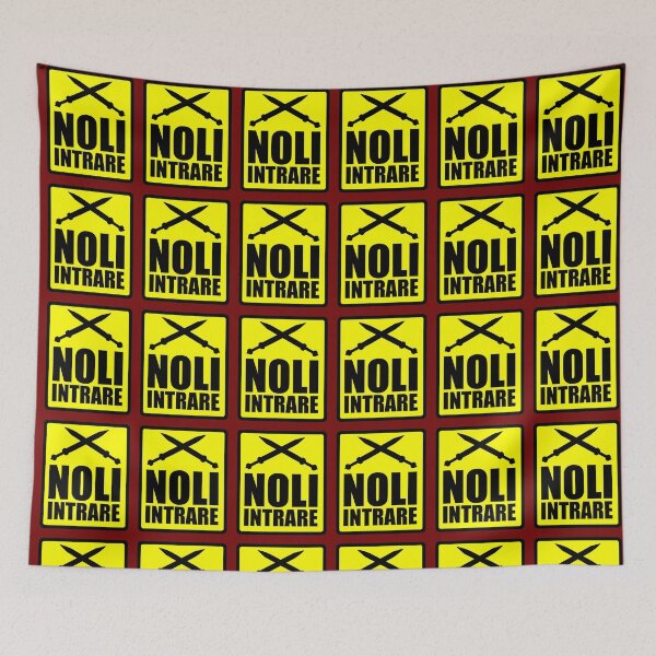 Aperçu de l'œuvre RESTER DEHORS! en latin créée et vendue par sandpiperstudio.