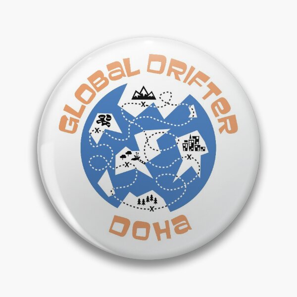 Item preview, Doha Global Drifter designed and sold by designkitsch.