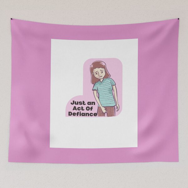 Item preview, Just an Act Of Defiance, Act Of Defiance designed and sold by Naked-Alien.