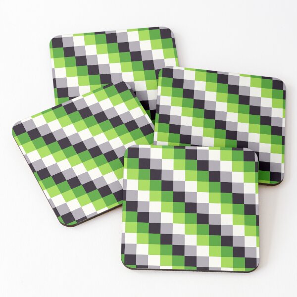 Item preview, Aromantic Checker Pattern designed and sold by Aroaes.